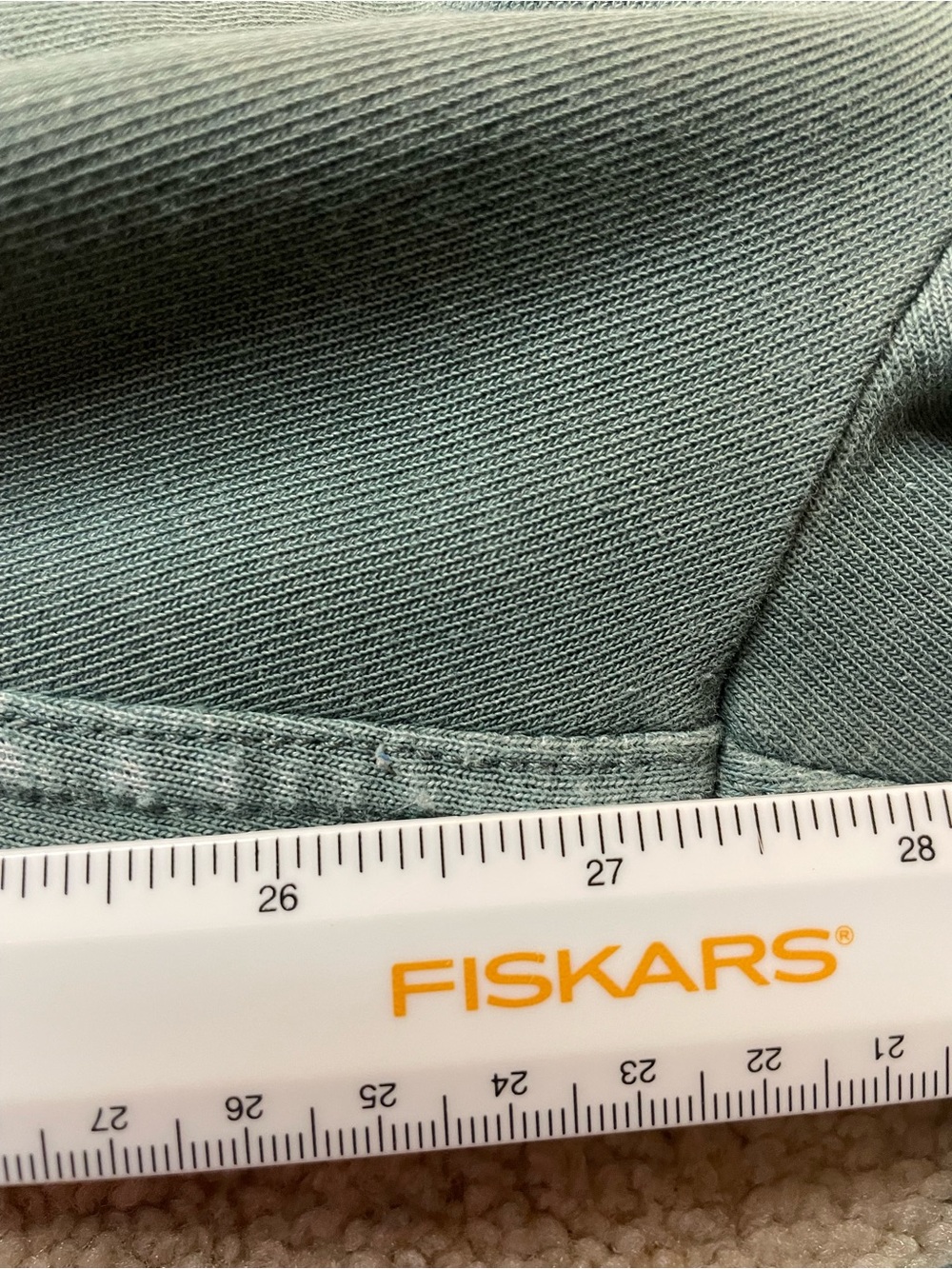 Women’s Sage Green Contrast-Panel Joggers - Picture 6 of 9